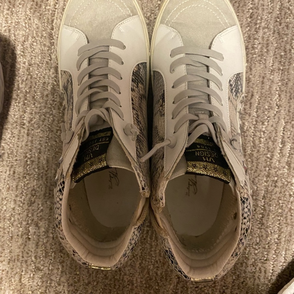 Vintage Havana high top sneakers